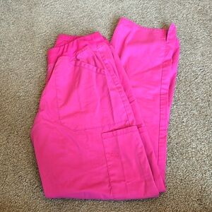 6 Pocket Pink Cherokee Scrub Pant
